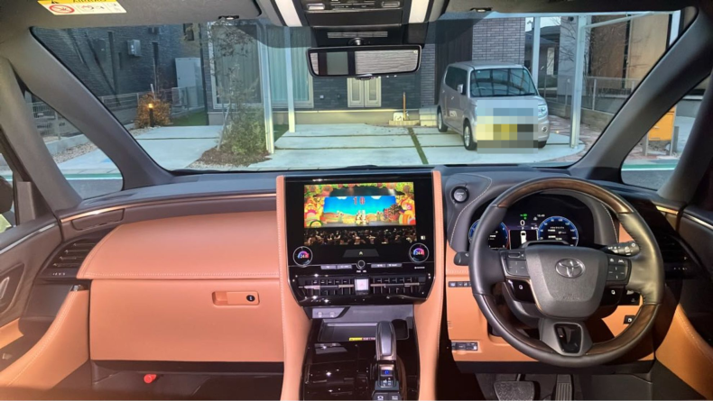 内装インパネ全体