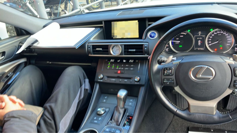 内装インパネ全体