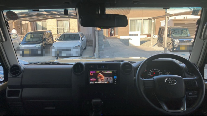 内装インパネ全体