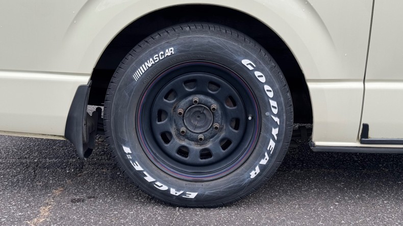 タイヤホイール後