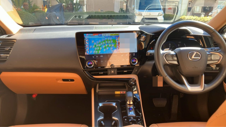 内装インパネ全体