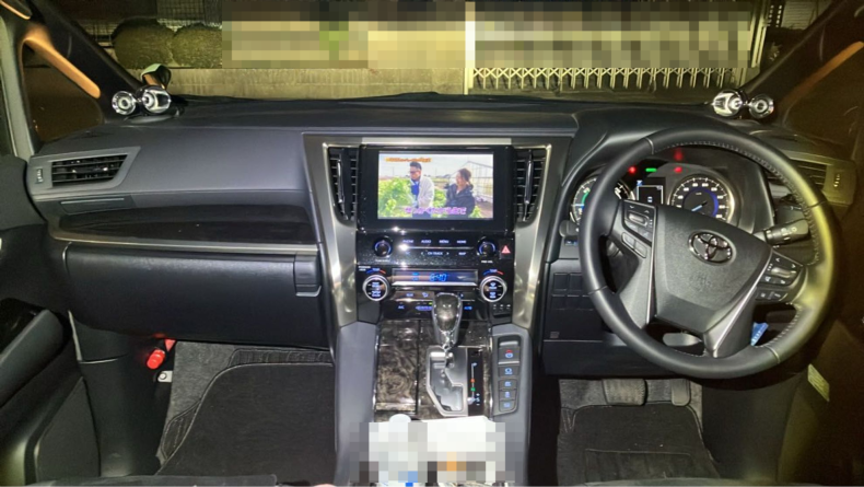 内装インパネ全体