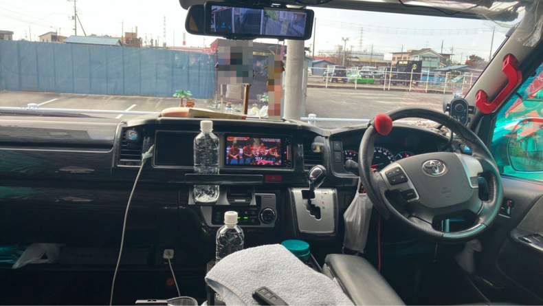 内装インパネ全体