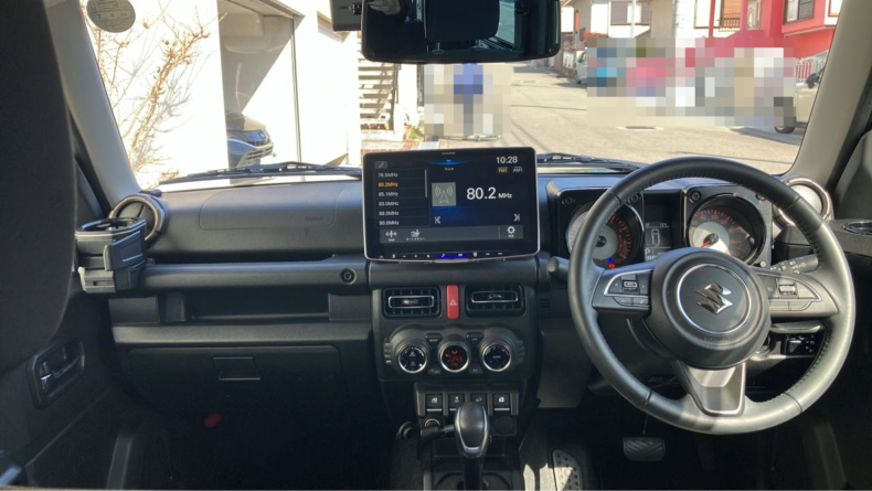 内装インパネ全体