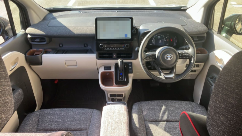 内装インパネ全体