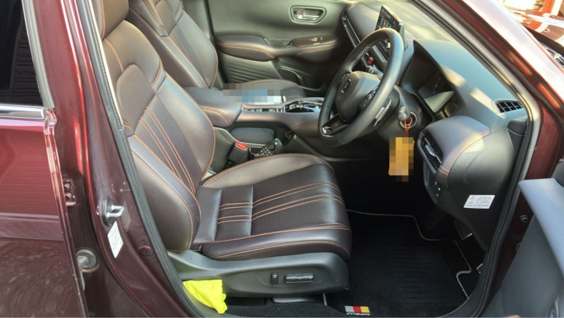 内装前方シート