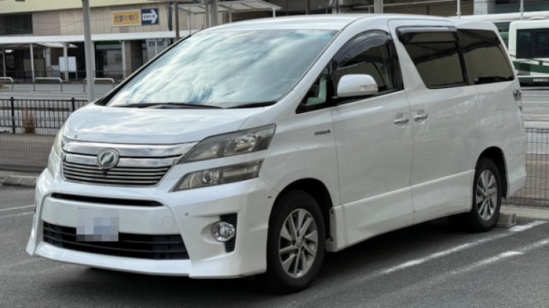 トヨタ ヴェルファイアハイブリッドの売買実績画像