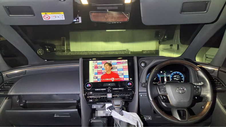 内装インパネ全体