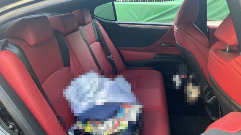 内装後方シート