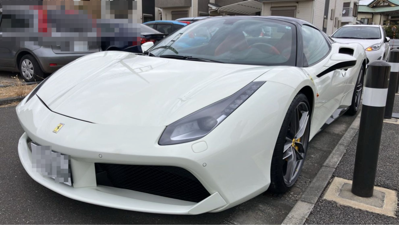 フェラーリ ４８８スパイダーの売買実績画像