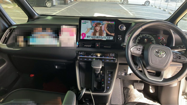 内装インパネ全体