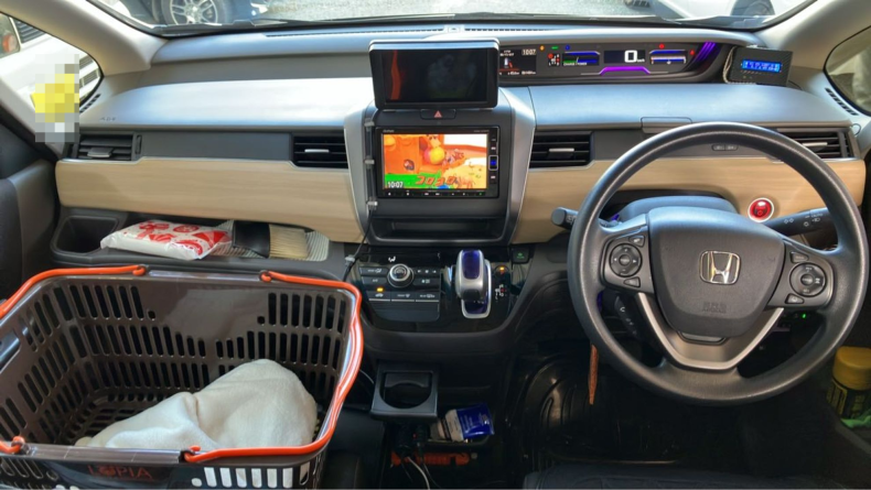 内装インパネ全体