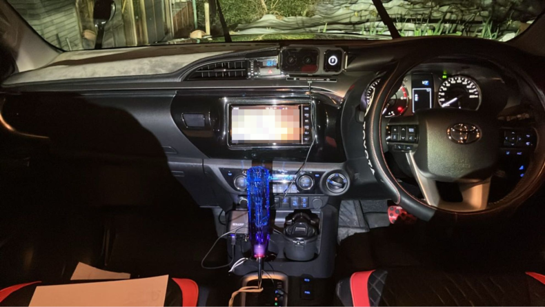 内装インパネ全体