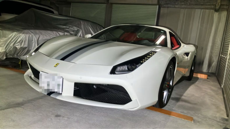 フェラーリ ４８８スパイダーの売買実績画像