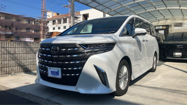 トヨタ アルファードハイブリッドの売買実績画像