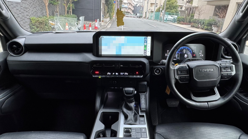 内装インパネ全体