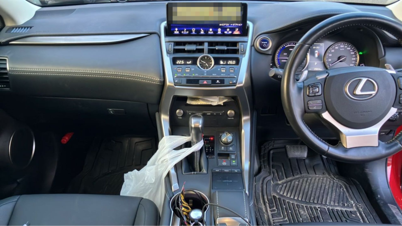 内装インパネ全体