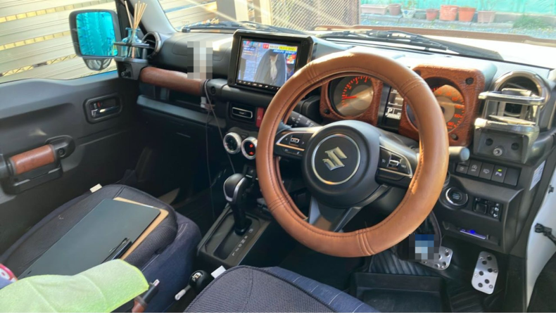 内装インパネ全体