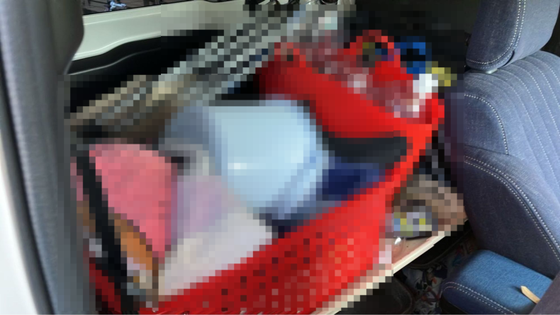 内装後方シート