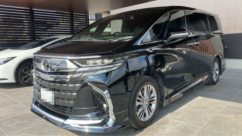 トヨタ アルファードハイブリッドの売買実績画像