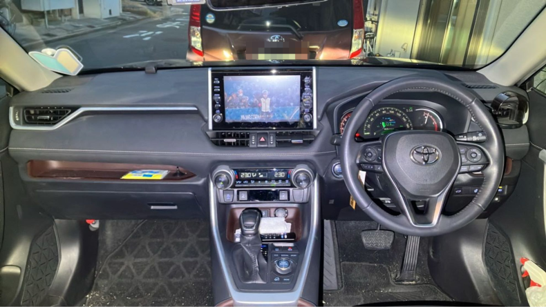 内装インパネ全体