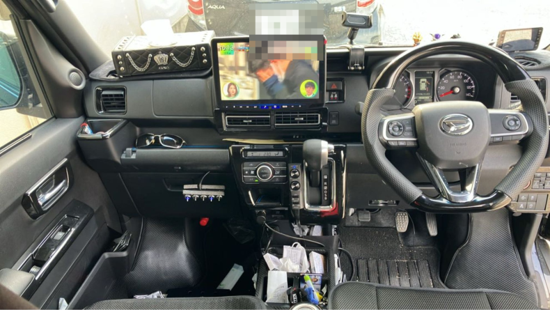 内装インパネ全体