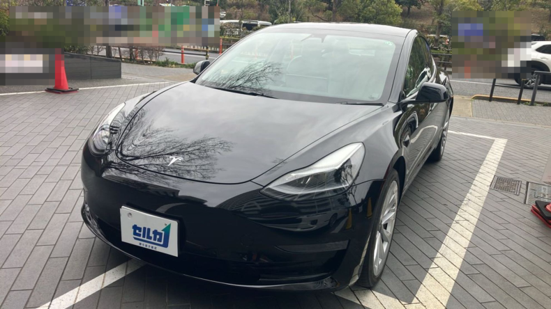 テスラ モデル３の売買実績画像