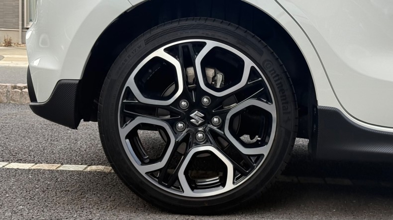 タイヤホイール後