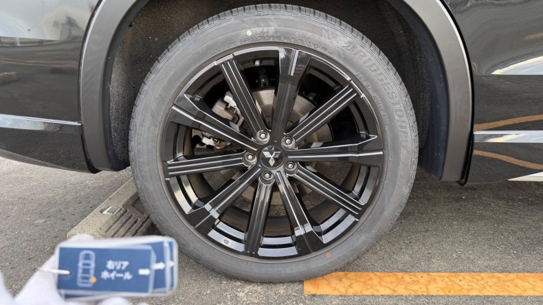 タイヤホイール後