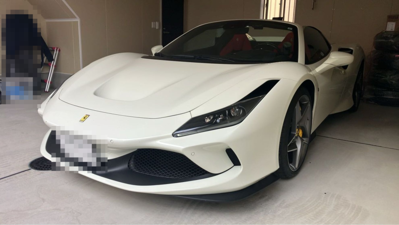 フェラーリ Ｆ８スパイダーの売買実績画像