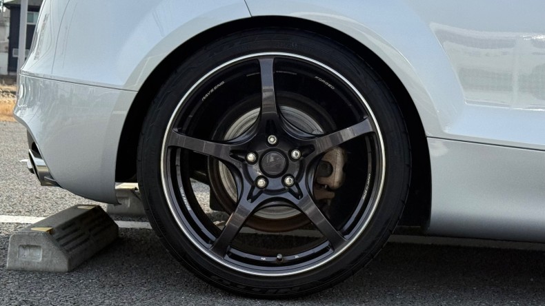 タイヤホイール後