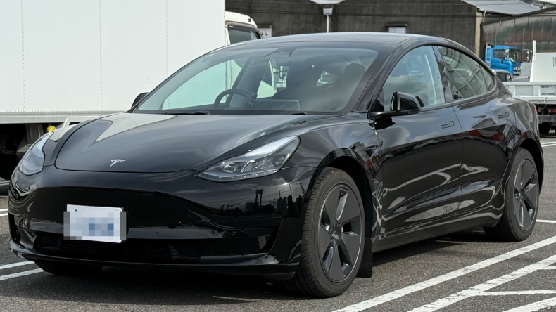 テスラ モデル３の売買実績画像