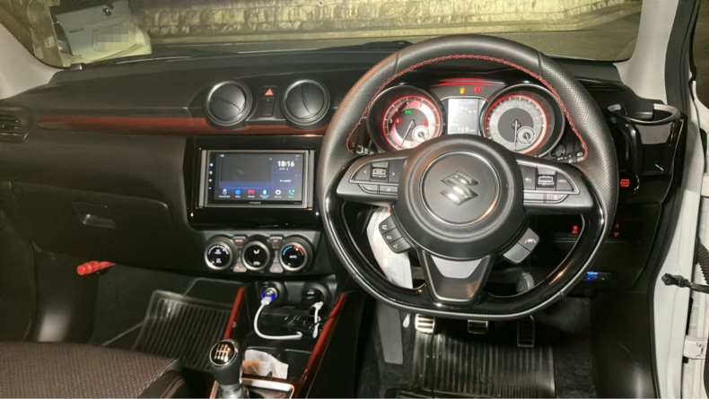 内装インパネ全体