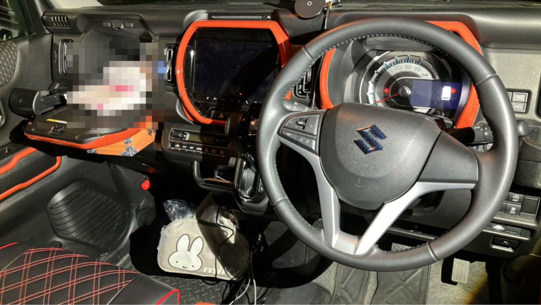 内装インパネ全体