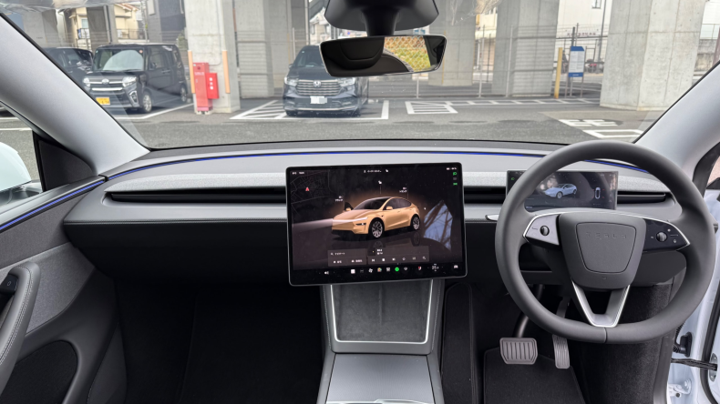 内装インパネ全体