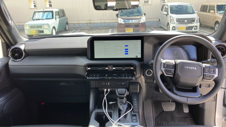 内装インパネ全体