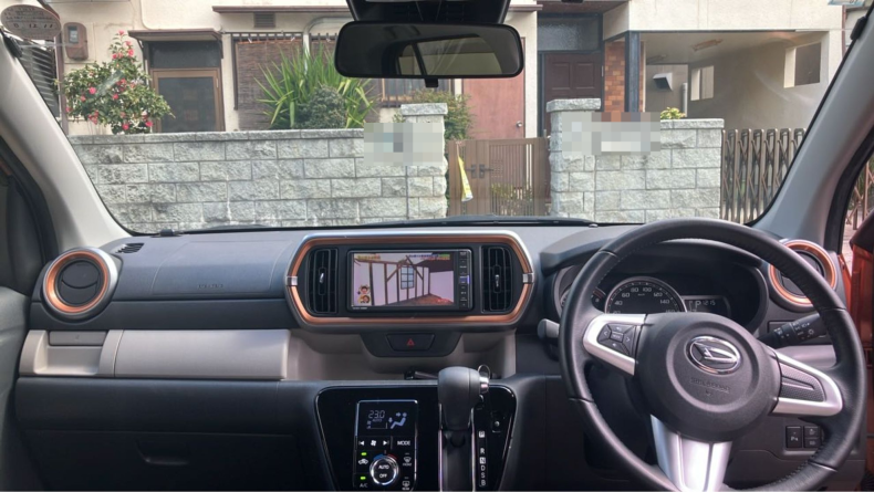 内装インパネ全体