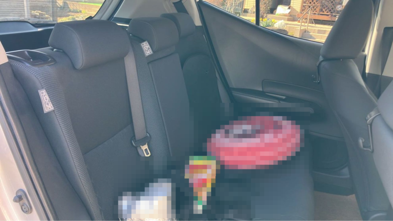 内装後方シート