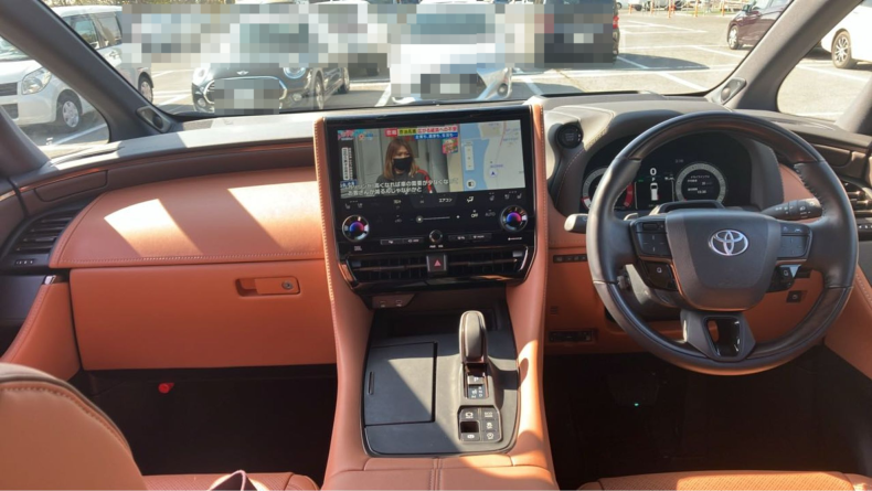 内装インパネ全体