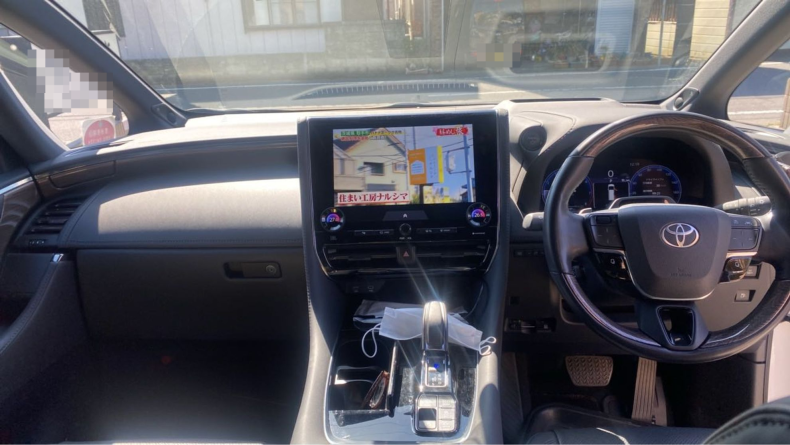 内装インパネ全体