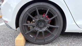 タイヤホイール後