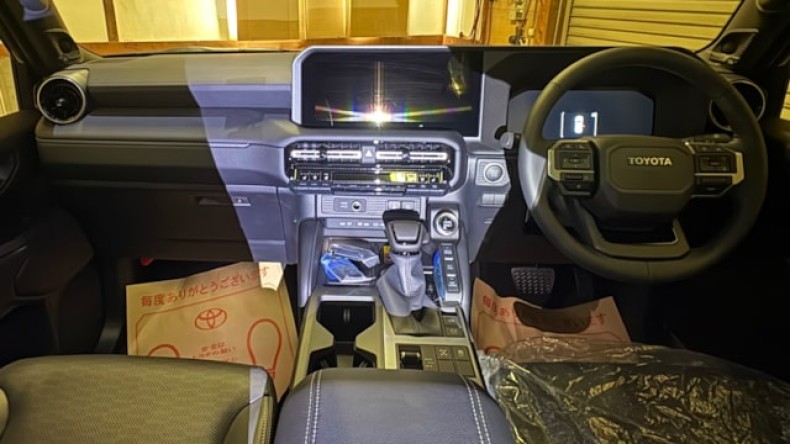 内装インパネ全体