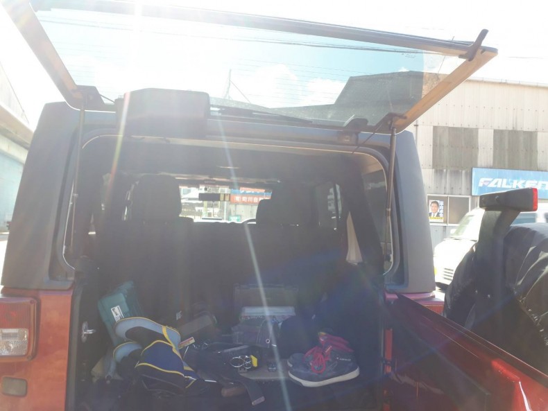 タイヤホイール後