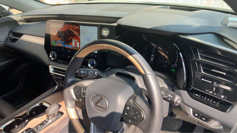 内装インパネ全体