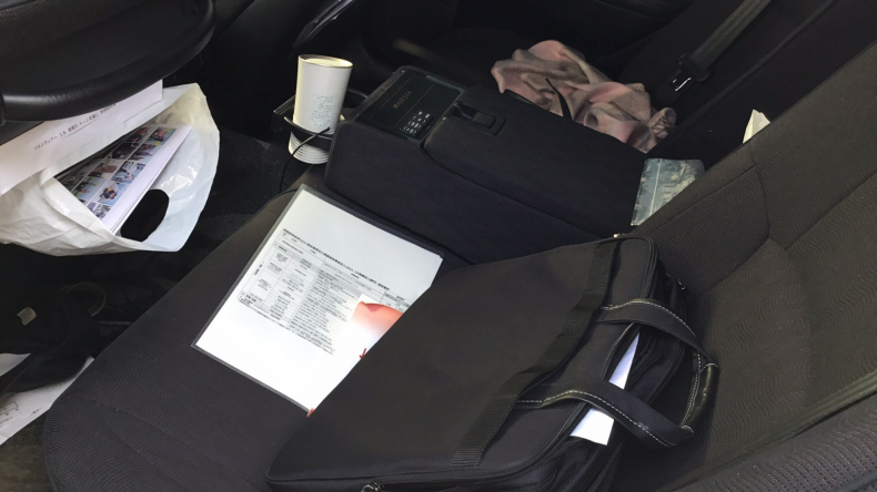 内装後方シート