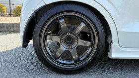 タイヤホイール後