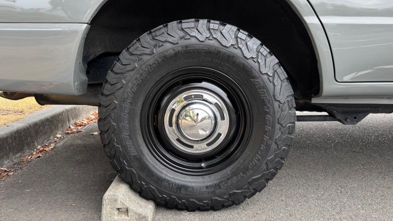 タイヤホイール後