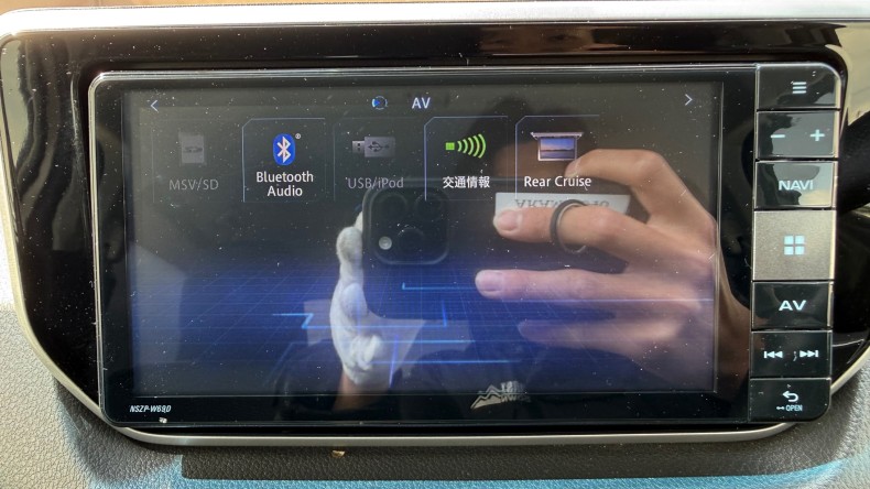 内装インパネ全体