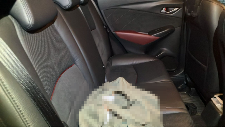 内装後方シート