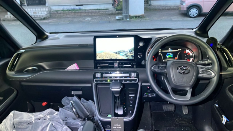 内装インパネ全体